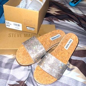 Steve Madden DIYA rhinestone sandals
